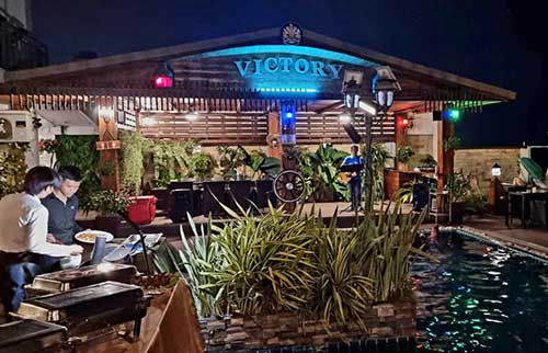 Victory Beach Bar and Restaurant, Lord Nelson Hotel Thailand